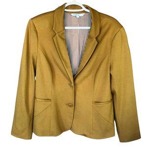 7/$45 Women's Mustard Yellow Gold Blazer Jacket